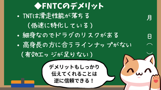 FNTCのデメリット